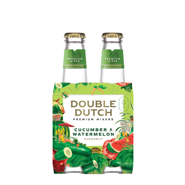 Double Dutch Cucumber & Watermelon 4s x 200ml