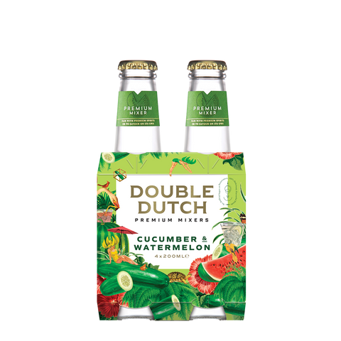 Double Dutch Cucumber & Watermelon 4s x 200ml