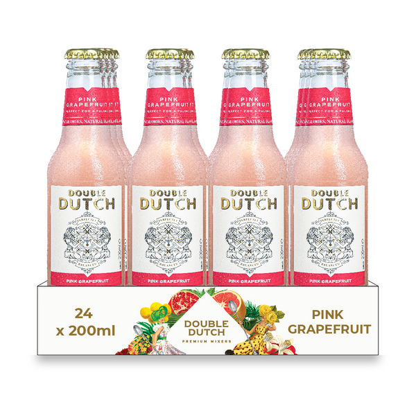 Double Dutch Pink Grapefruit Soda 24s x 200ml