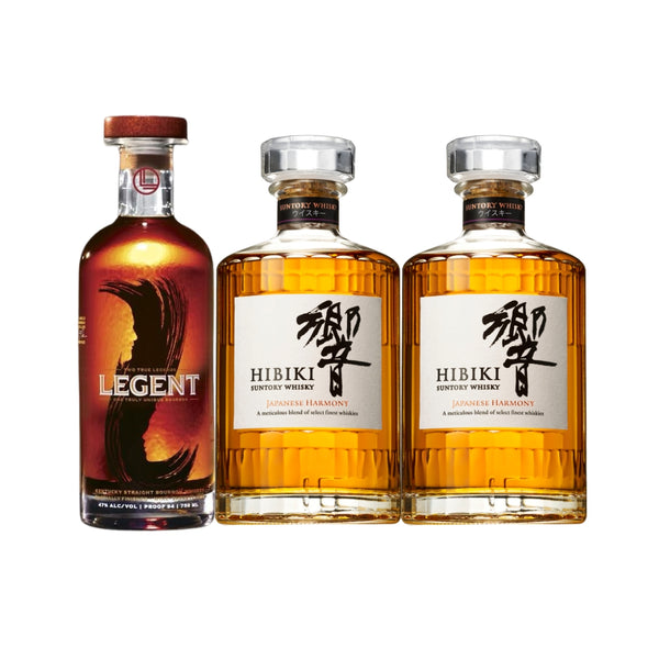 [Bundle] 2x Hibiki Harmony 70cl + 1x Legent Bourbon Whisky 70cl