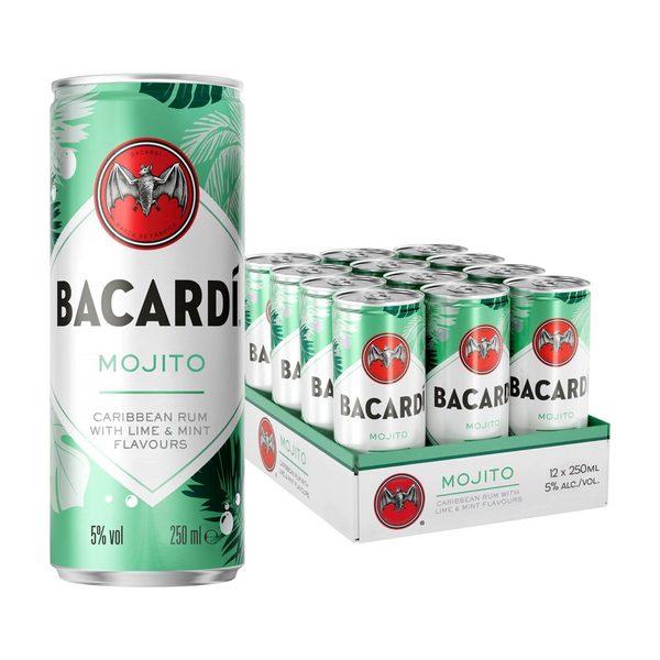 Bacardi Mojito Cans (Sept 2024 Exp)