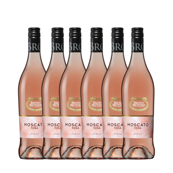 [Bundle of 6] Brown Brothers Moscato Rose