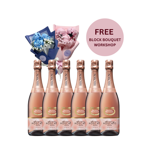 [Bundle of 6] Brown Brothers Moscato Rose