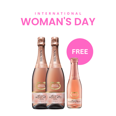 [BUNDLE OF 2] Brown Brothers Sparkling Moscato Rose