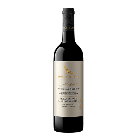 Wolf Blass Gold Label Regional Reserve McLaren Vale Langhorne Creek Cabernet Sauvignon 750ml