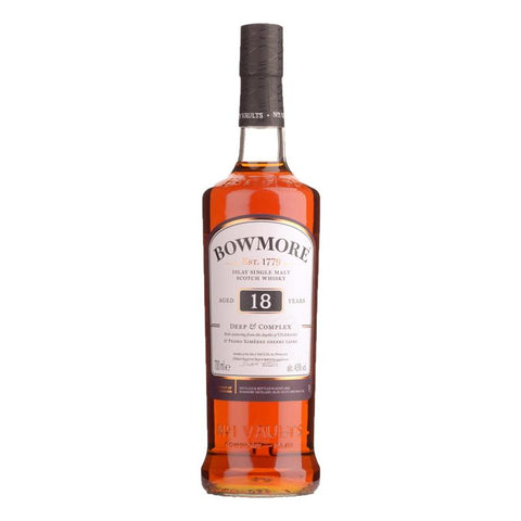 Bowmore 18 Years Single Malt Whisky Spirits, Scotch Whisky